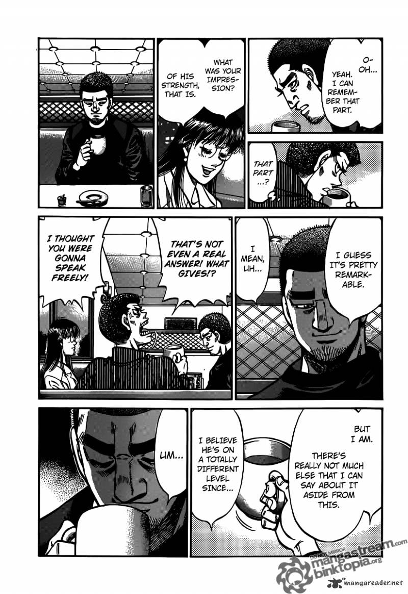 Hajime no Ippo: Fighting Spirit, Chapter 945 image 15